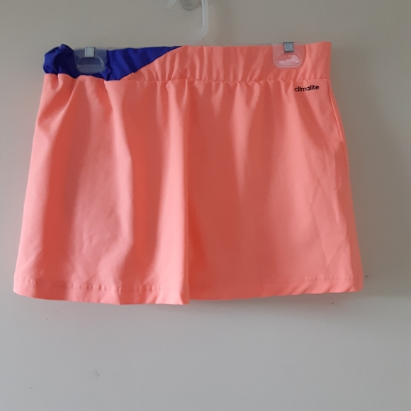 Adidas Sz M LTennis Climalite Response Skort Athleisure Workout Loungewear - Picture 2 of 6